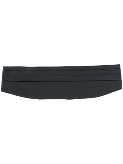Tonello Tuxedo Cummerband In Black
