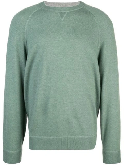 Brunello Cucinelli Crew Neck Sweatshirt In Ck191