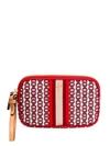 Tory Burch Gemini Link Wristlet In Red