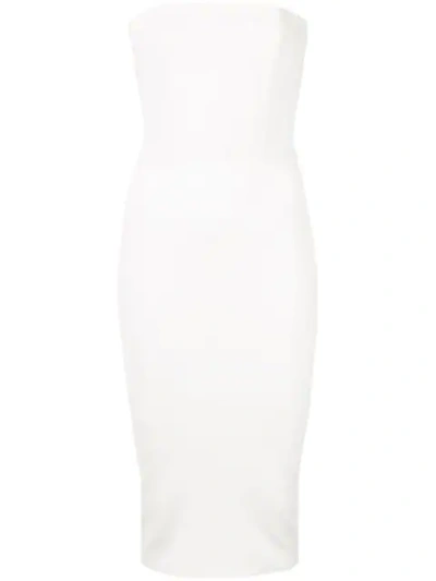 Alex Perry Malene Dress In White