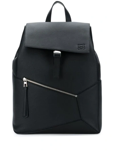 Loewe Large Backpack In Black