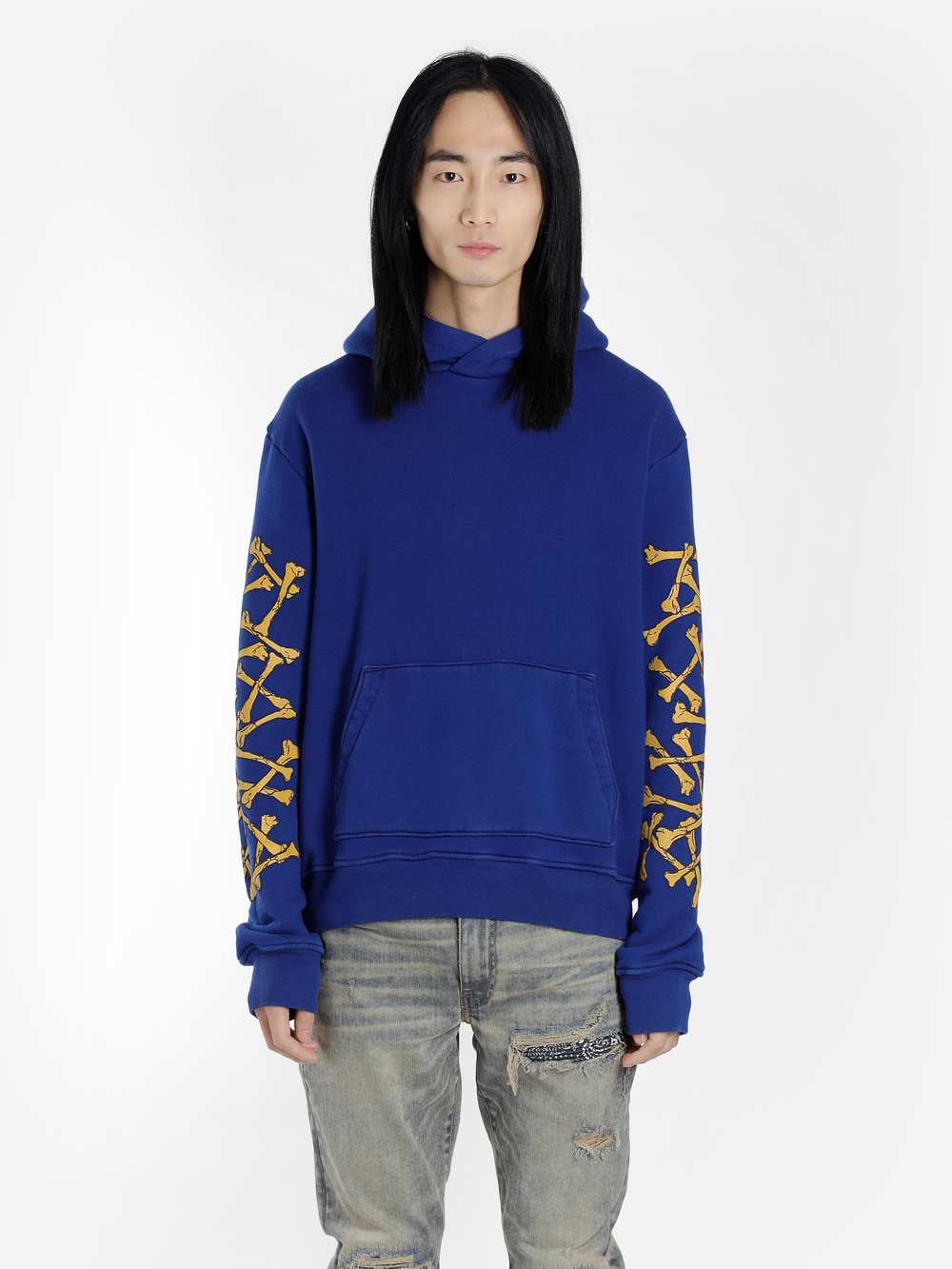 Amiri Sweaters In Blue | ModeSens