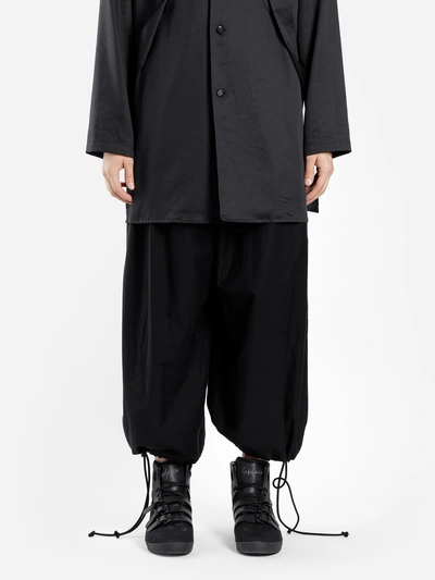 Yohji Yamamoto Trousers In Black