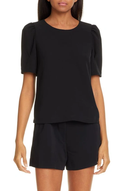 A.l.c Mariana Puff-shoulder Top In Black