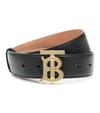 Burberry Black Tb Monogram Belt