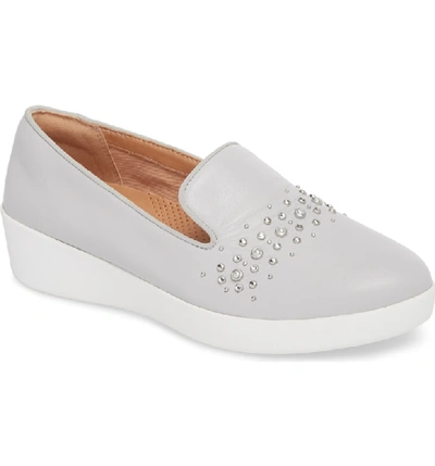 Fitflop Audrey Loafer In Pearl Leather