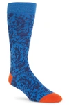 Ted Baker Anemone Leaf Socks In Blue