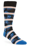 Ted Baker Alyssum Graphic Floral Socks In Blue