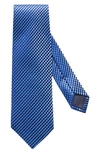 Eton Dot Silk Classic Tie In Navy