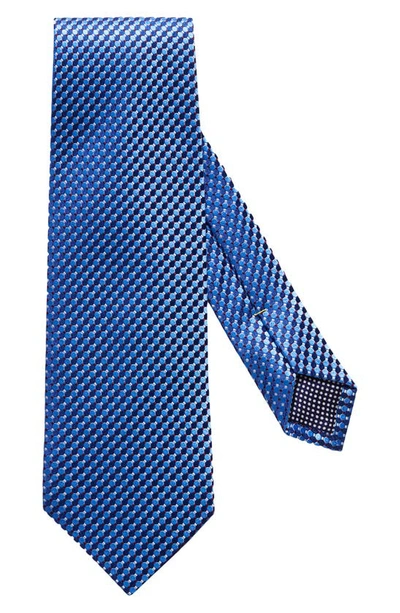 Eton Dot Silk Classic Tie In Blue
