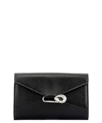 Alexander Mcqueen Jewel Wallet In Black