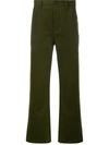 Acne Studios Workwear Straight Trousers - Green