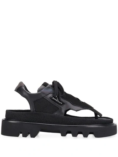 Rombaut Hybrid Thong Sandals In Black