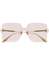 Dior Color Quake 1 Sunglasses In Gold