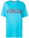 Alberta Ferretti Wednesday Print T-shirt - Blue