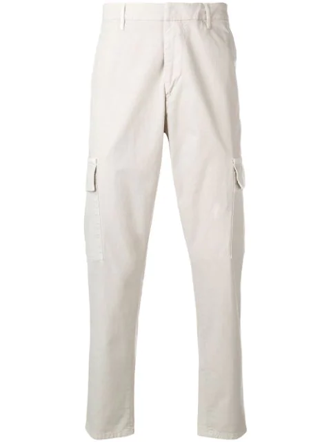 straight leg combat trousers