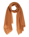 Rick Owens Oblong Scarves In Camel