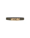Moschino Belts In Military Green