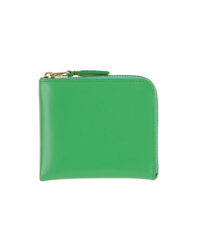 Comme Des Garçons Wallet In Green