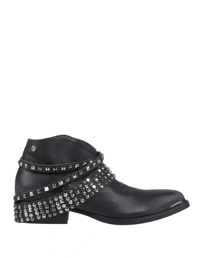 Manila Grace Ankle Boot In Black