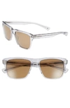 Salt Elihu 57mm Polarized Sunglasses - Smokey Grey