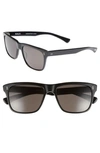 Salt Elihu 57mm Polarized Sunglasses In Black