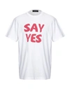 Dsquared2 T-shirts In White