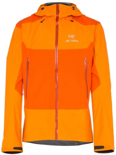 Arc'teryx Beta Sl Hybrid Jacket In Orange