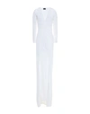 Just Cavalli Long Dress In White