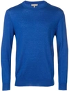N•peal Round Neck Sweater In Blue