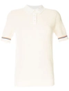 Tory Burch Cotton Polo Sweater In White