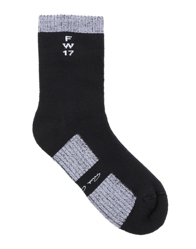 Rick Owens Short Socks In Black