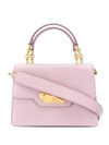 Dolce & Gabbana Medium Welcome Shoulder Bag In Purple