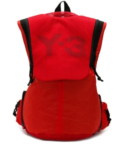 Y-3 Red All Purpose Backpack