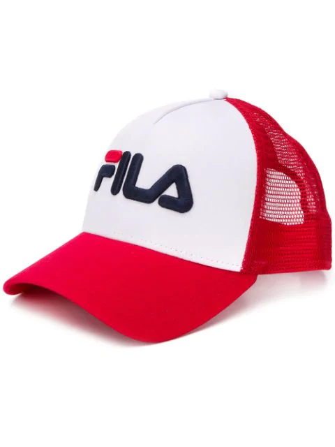 red fila hat