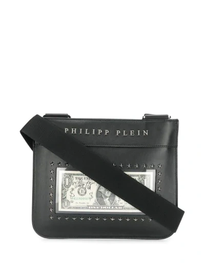 Philipp Plein Dollar Bill Tote Bag In Black