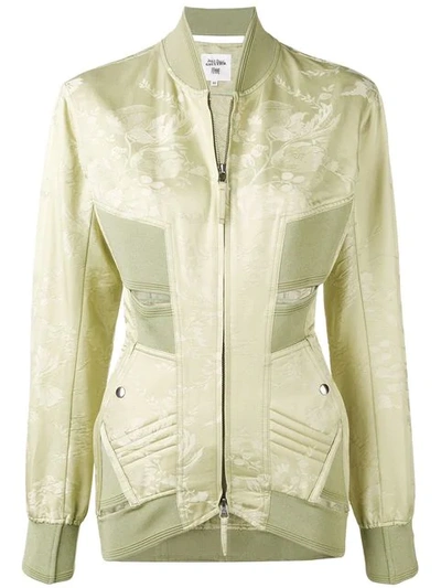 Pre-owned Jean Paul Gaultier Vintage Fitted Cut Out Detailing Jacket In Green