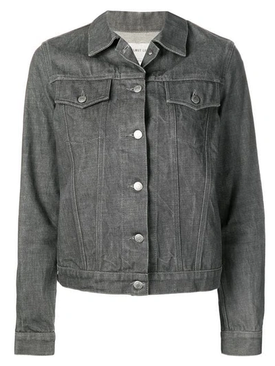 Pre-owned Helmut Lang Denim Jacket In Grey