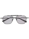 Frency & Mercury Aviator Frame Sunglasses In Black