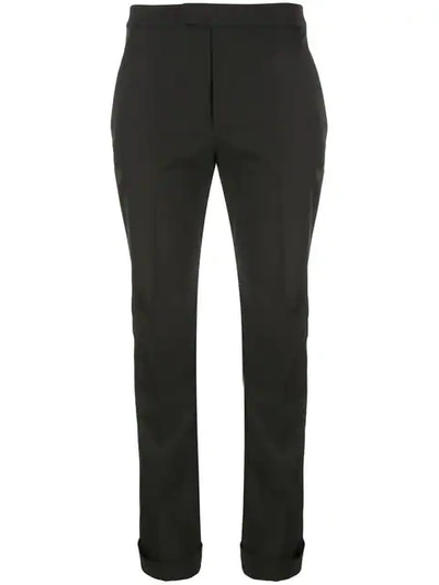 Maison Margiela Twisted Tailored Trousers In Black