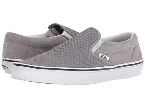 vans embossed suede slip on