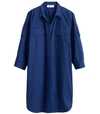 Alex Mill Military Shirt Dress In Navy