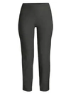 Eileen Fisher Slim Ankle Trousers In Graphite