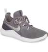 Nike Women's Free Tr 8 Low-top Sneakers In Gunsmoke/ Metallic Silver