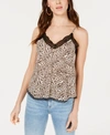 1.state Lace-trimmed Camisole Top In Delicate Blush