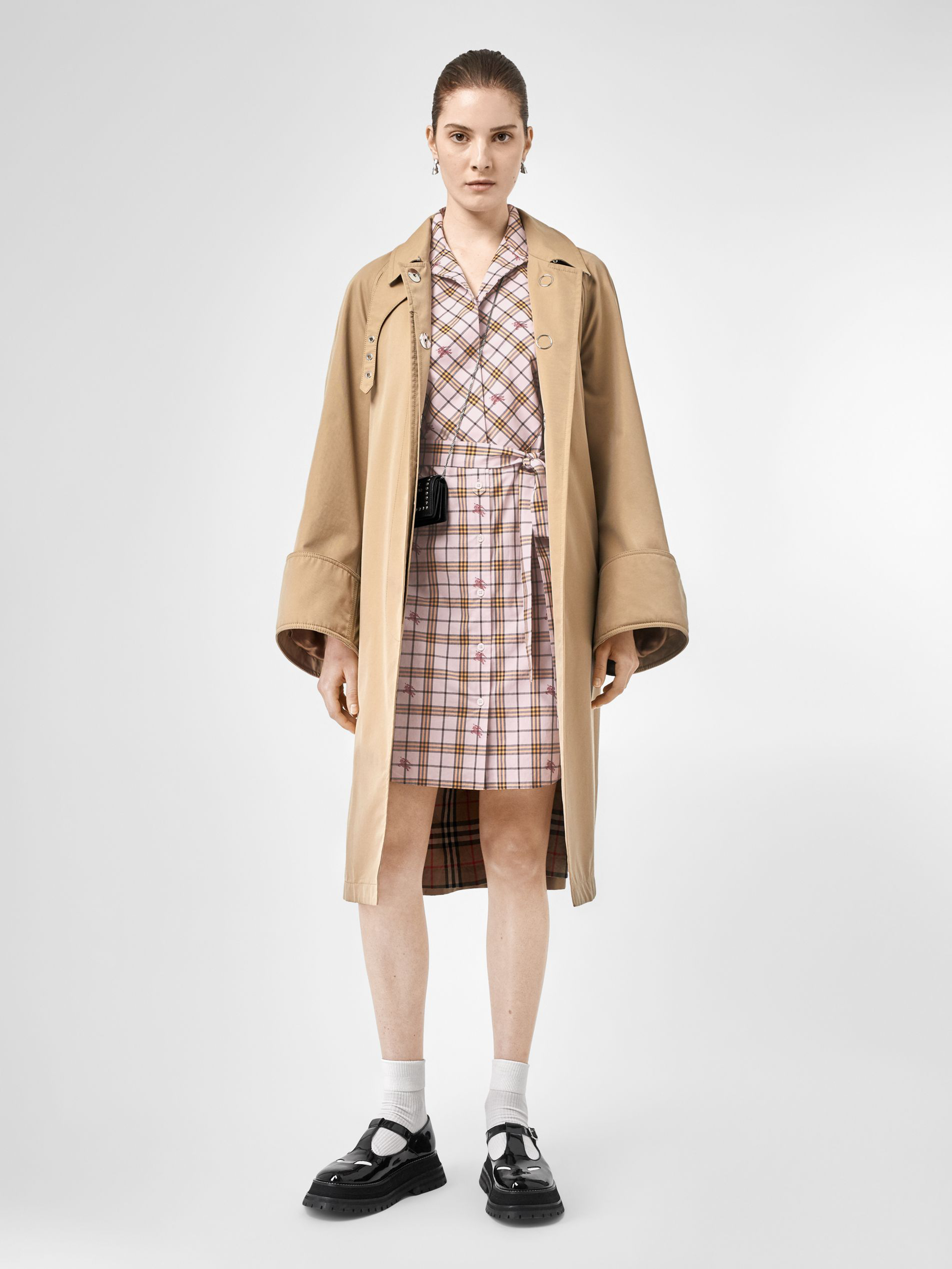 burberry tie outfit