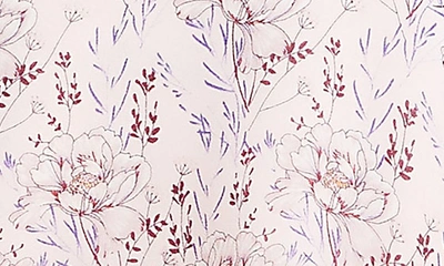 1.state Lace Trim Racerback Cami In Soft Ecru Floral