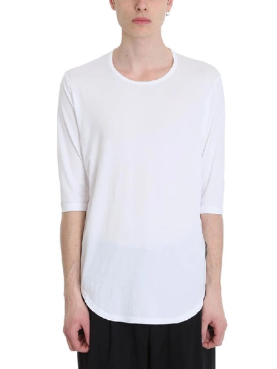 Attachment White Cotton T-shirt