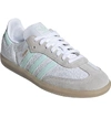 Adidas Originals Samba Sneaker In White/ Ice Mint/ Grey One