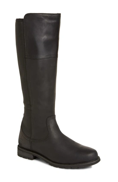 Ariat Sutton Waterproof Tall Boot In Black Leather